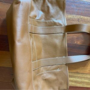 J. Crew Montauk Leather Tote